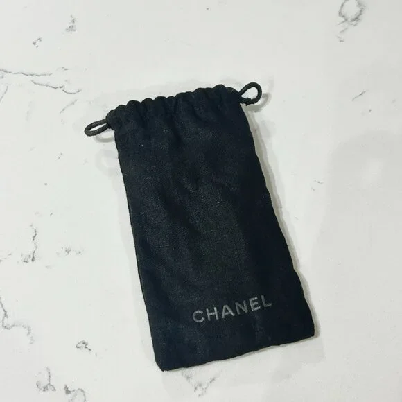 CHANEL Rimless Sunglasses 4220 Silver Frame Purple Tinted Gradient Lenses - Picture 8 of 8